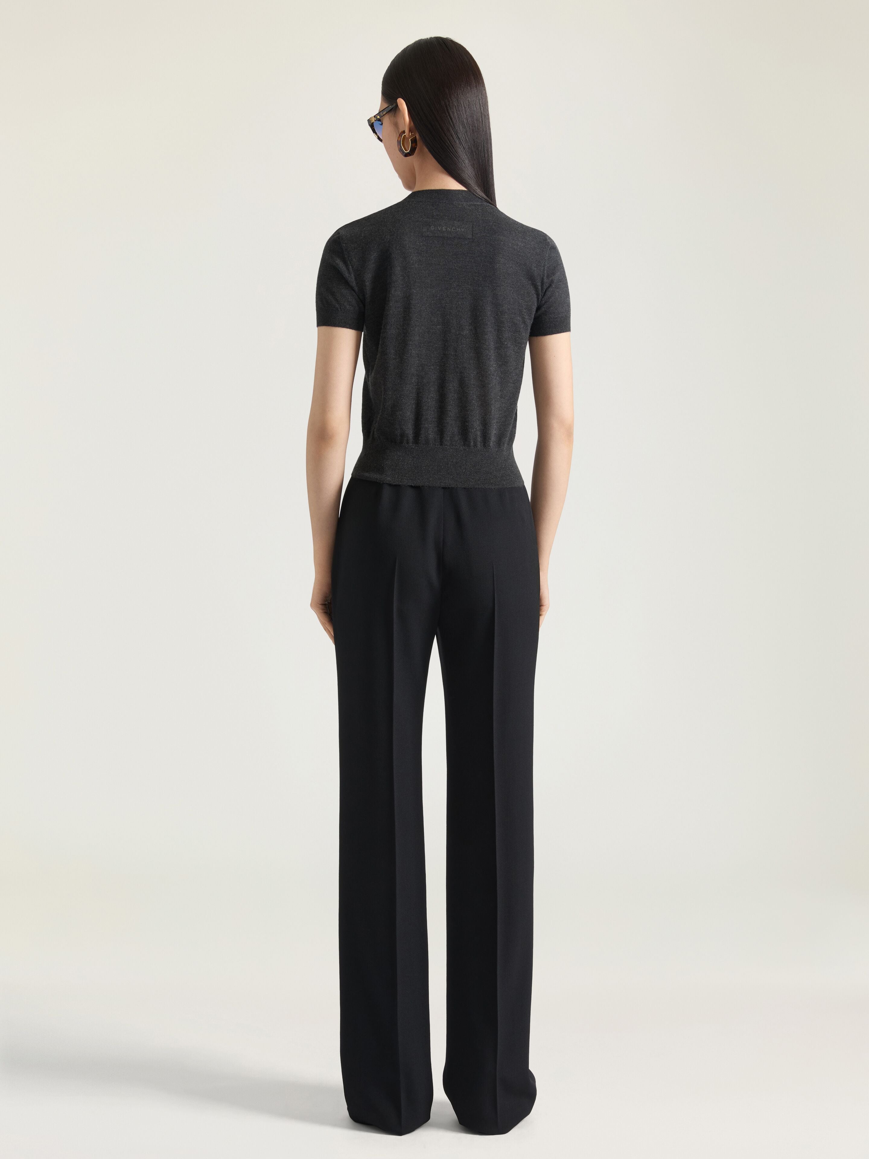 GIVENCHY Tailored cigarette pants in wool