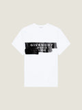 GIVENCHY -shirt in cotton Tape print