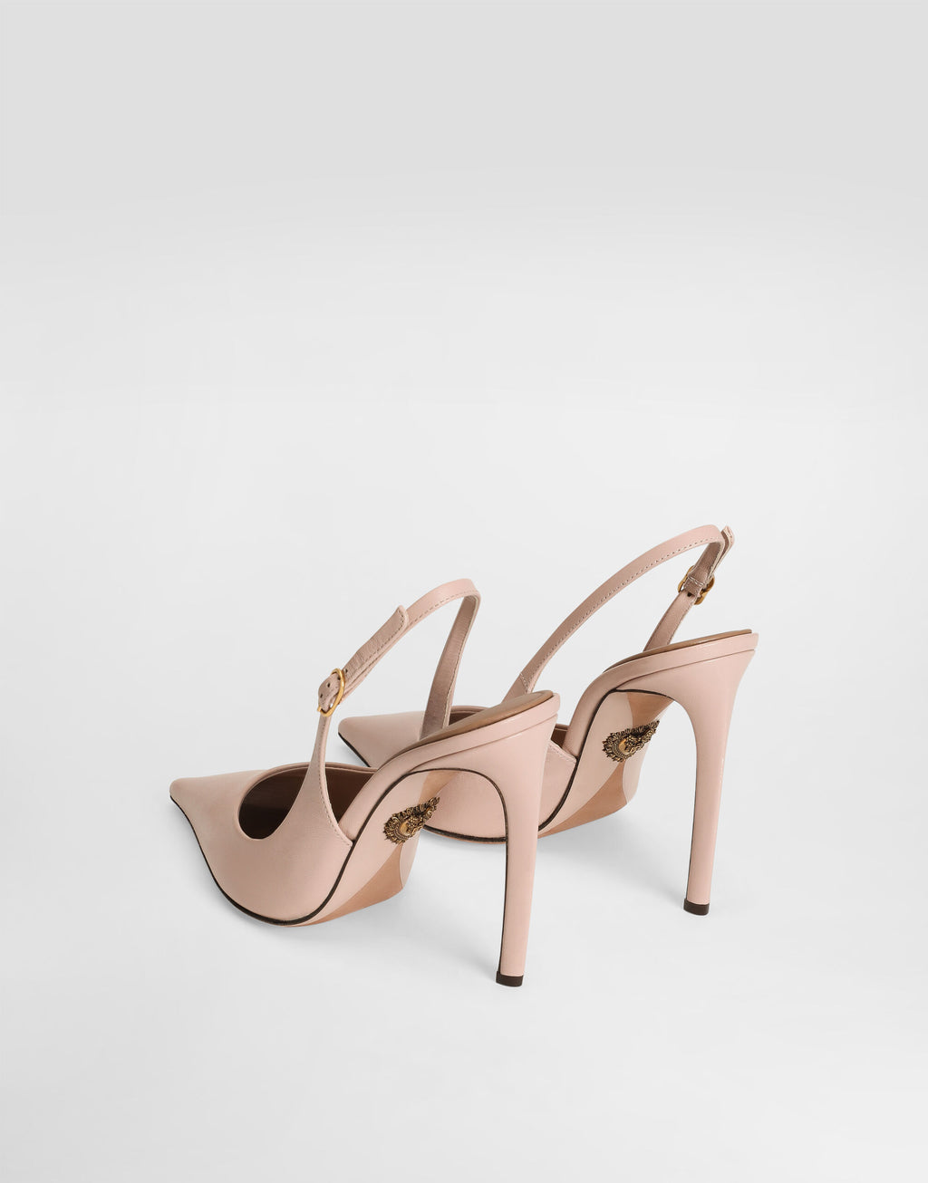 DOLCE & GABBANA Polished slingbacks