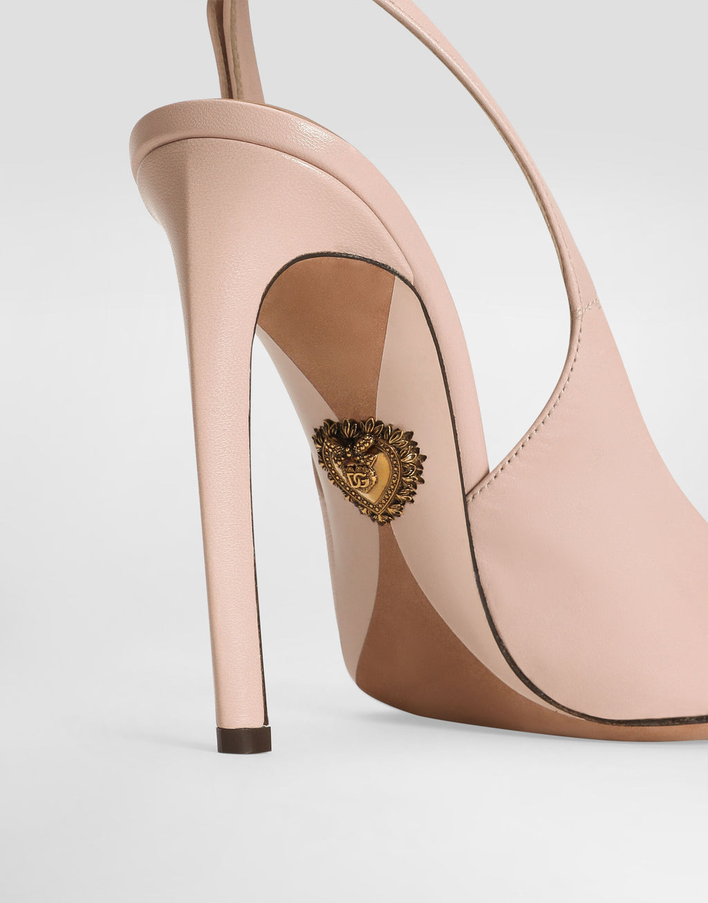 DOLCE & GABBANA Polished slingbacks