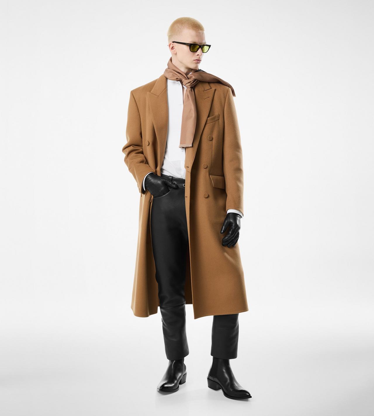 TOM FORD WOOL CASHMERE DOUBLE SPLITTABLE COAT