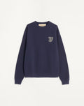 VALENTINO Cotton Sweatshirt With Vg Patch