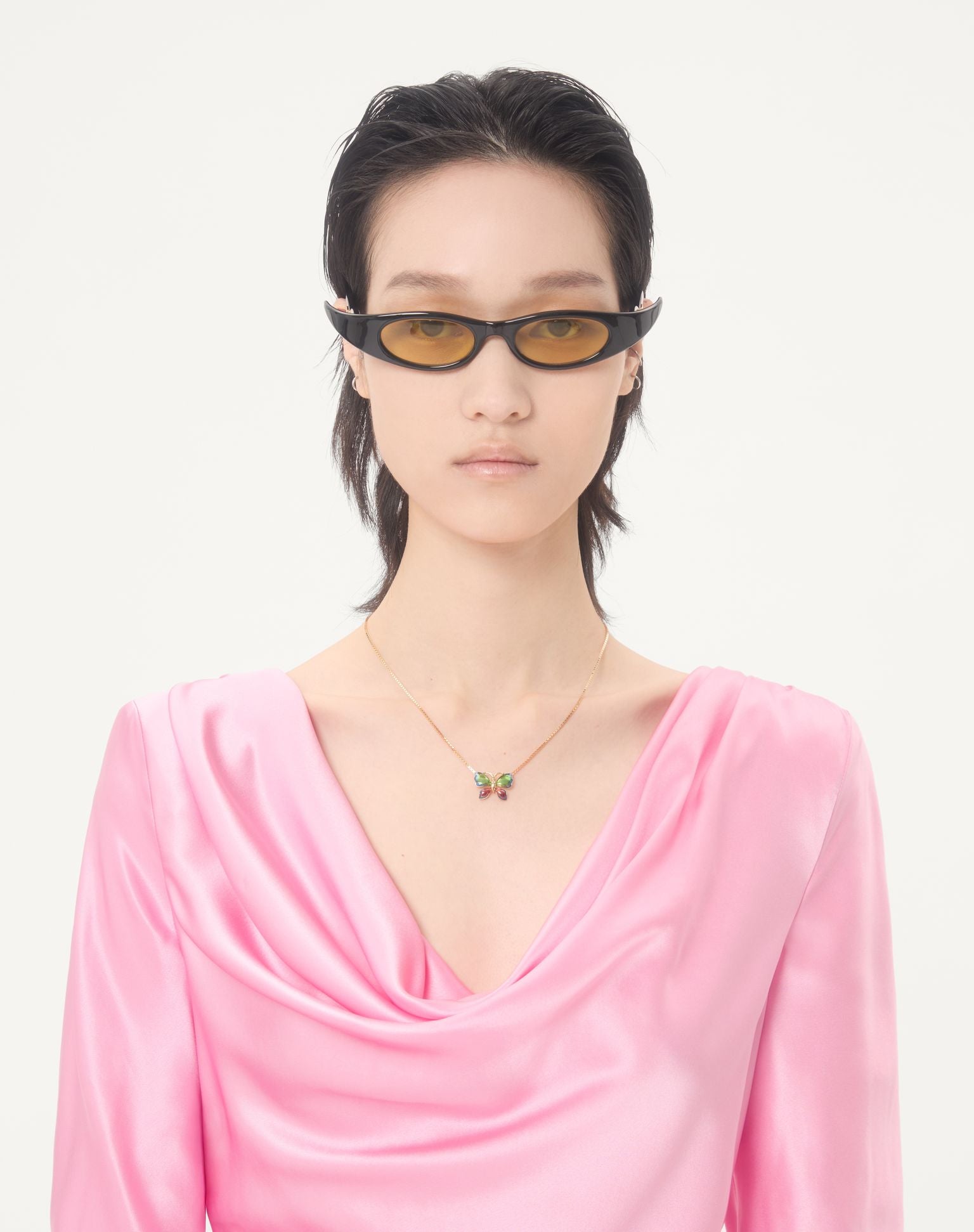 VALENTINO Crepe Satin Dress