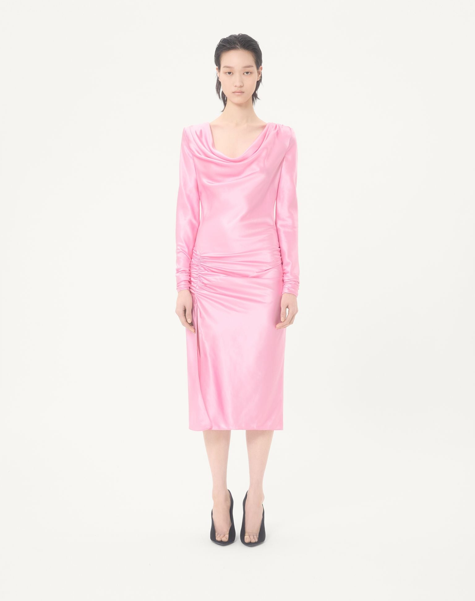 VALENTINO Crepe Satin Dress