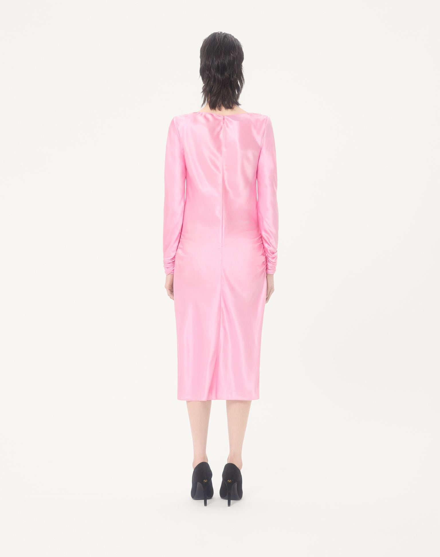 VALENTINO Crepe Satin Dress