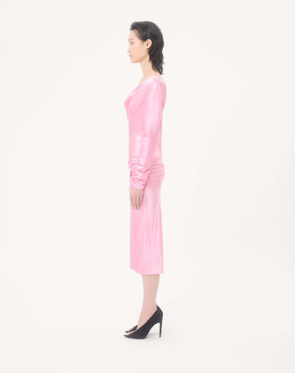 VALENTINO Crepe Satin Dress