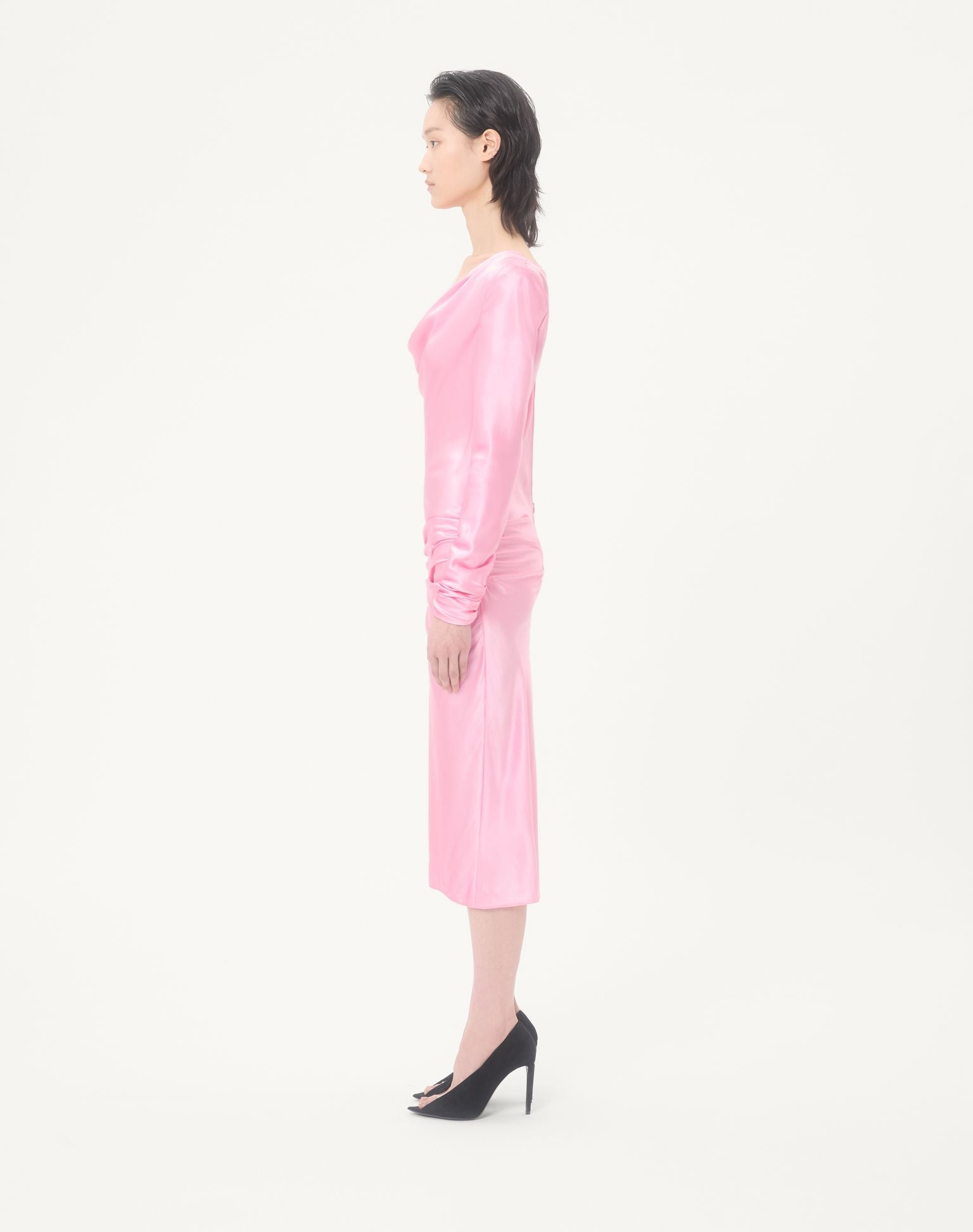 VALENTINO Crepe Satin Dress