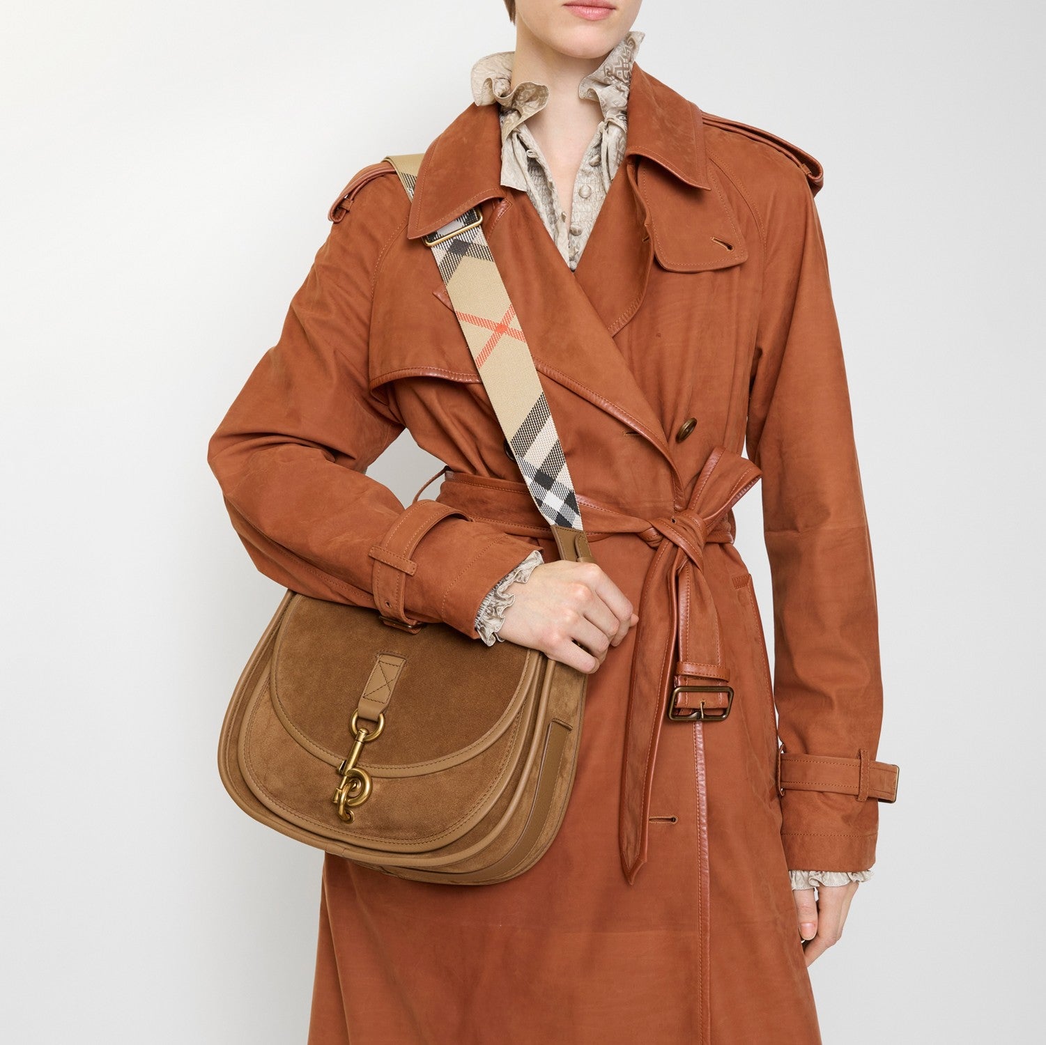 Small B Clip Messenger Bag