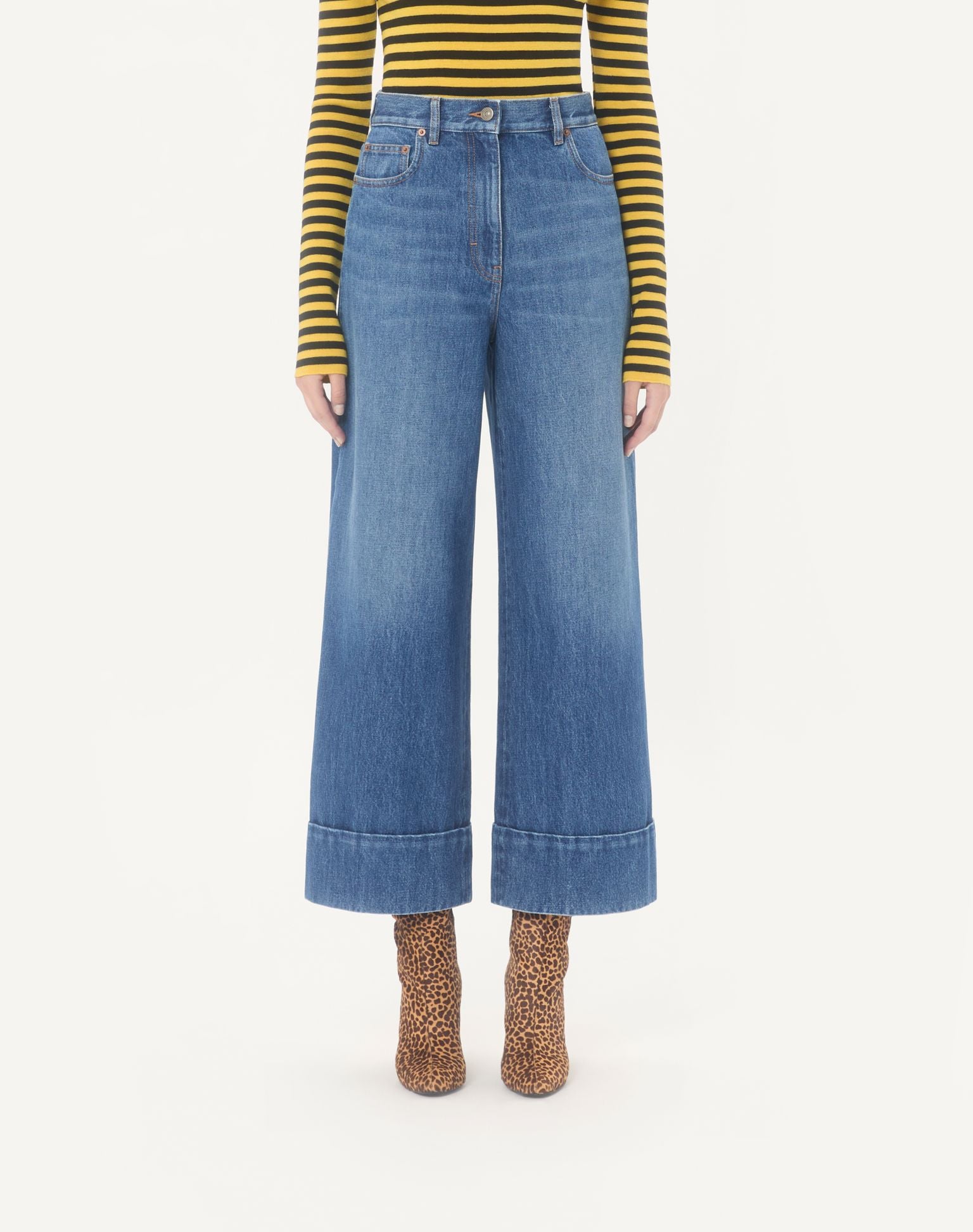 VALENTINO women's Denim Trousers