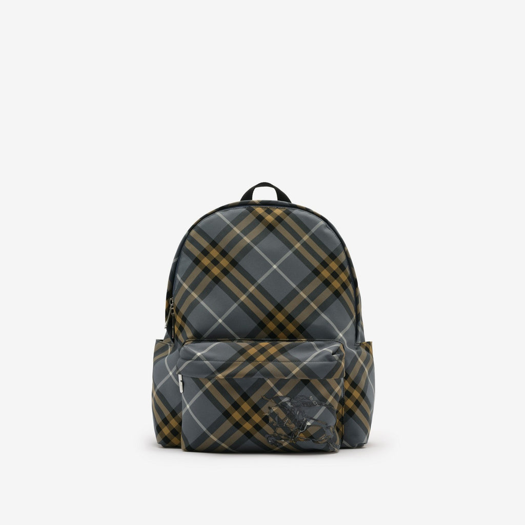 Small Check Backpack