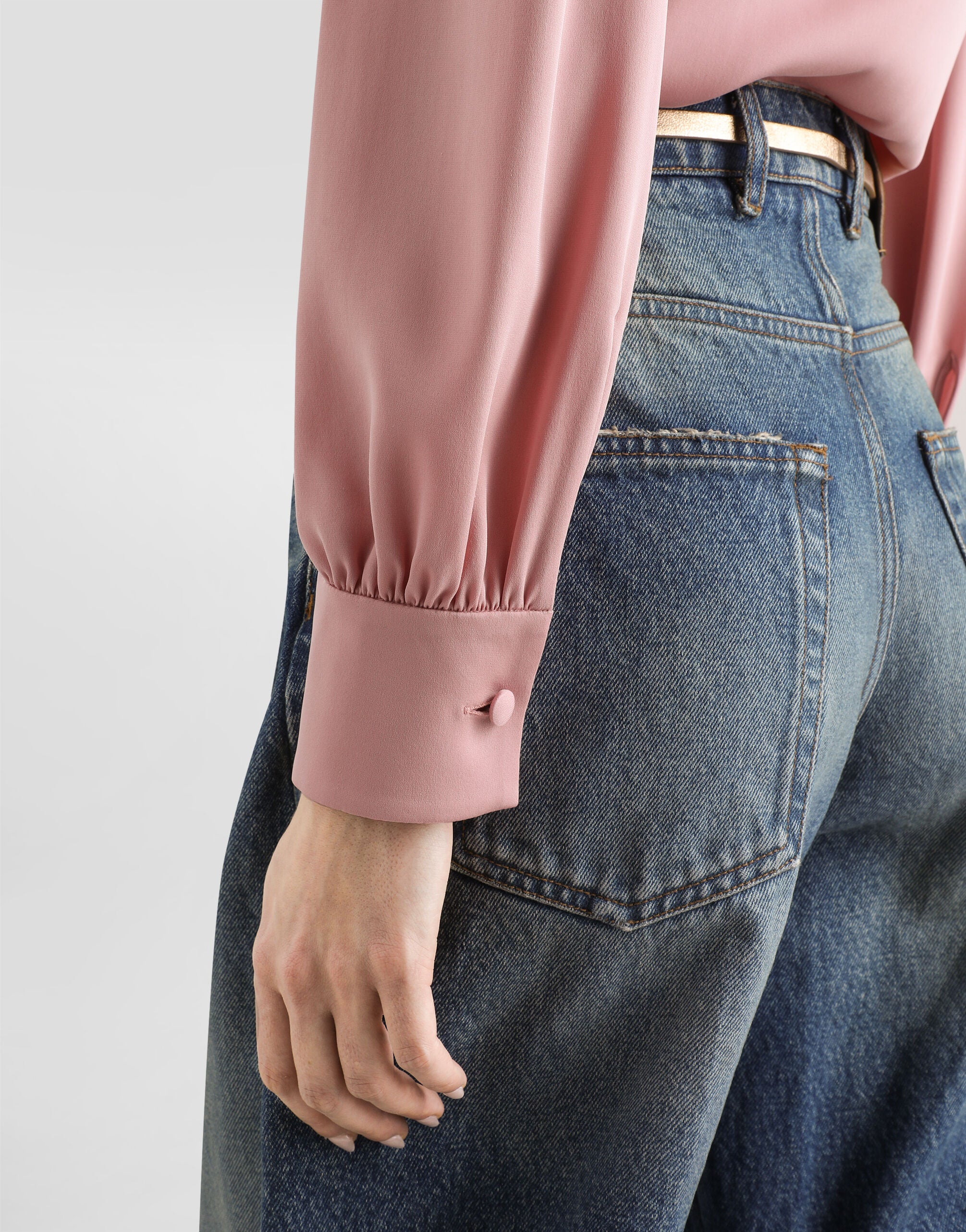 DOLCE & GABBANA Stretch charmeuse shirt