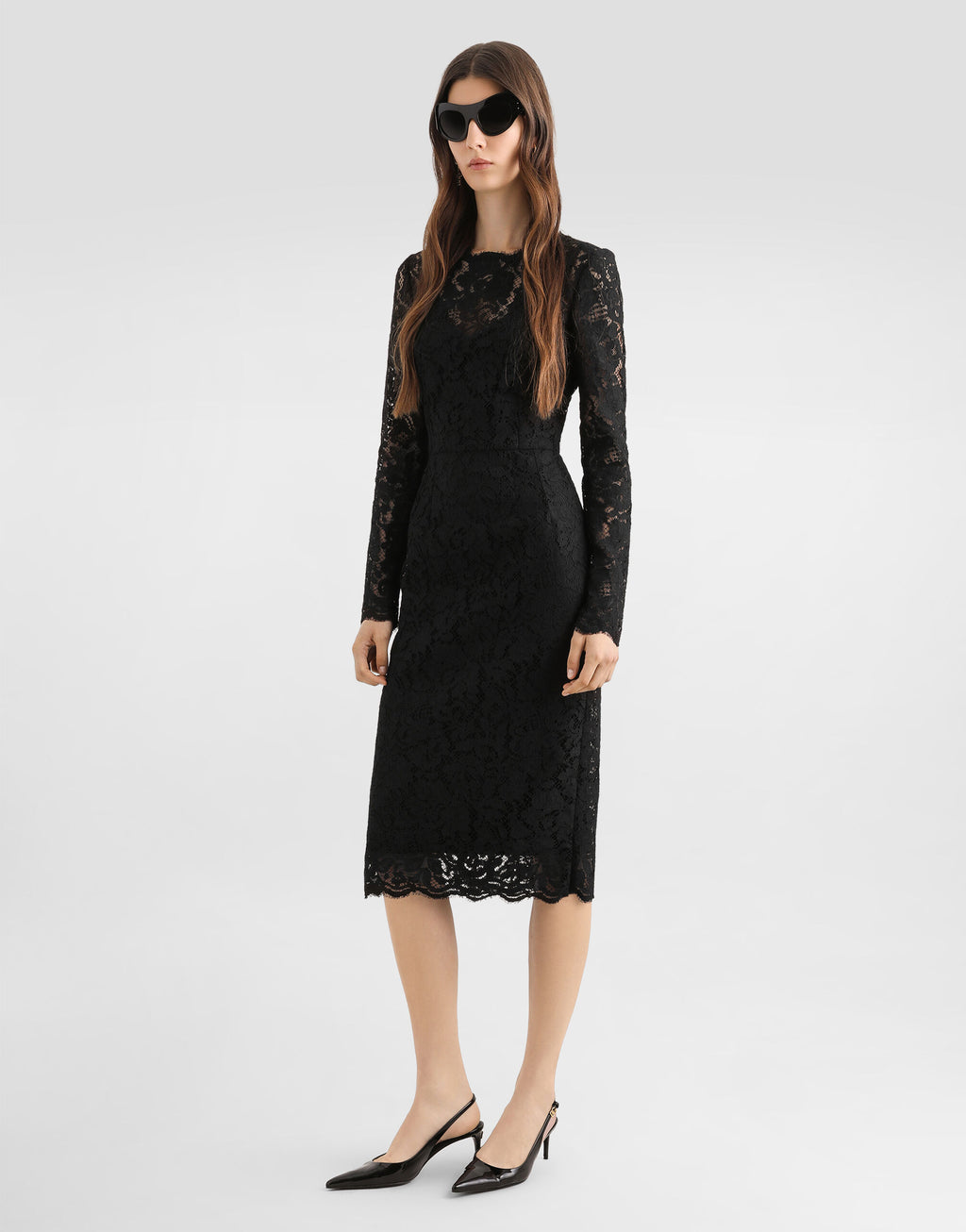 DOLCE & GABBANA Cordonetto lace dress