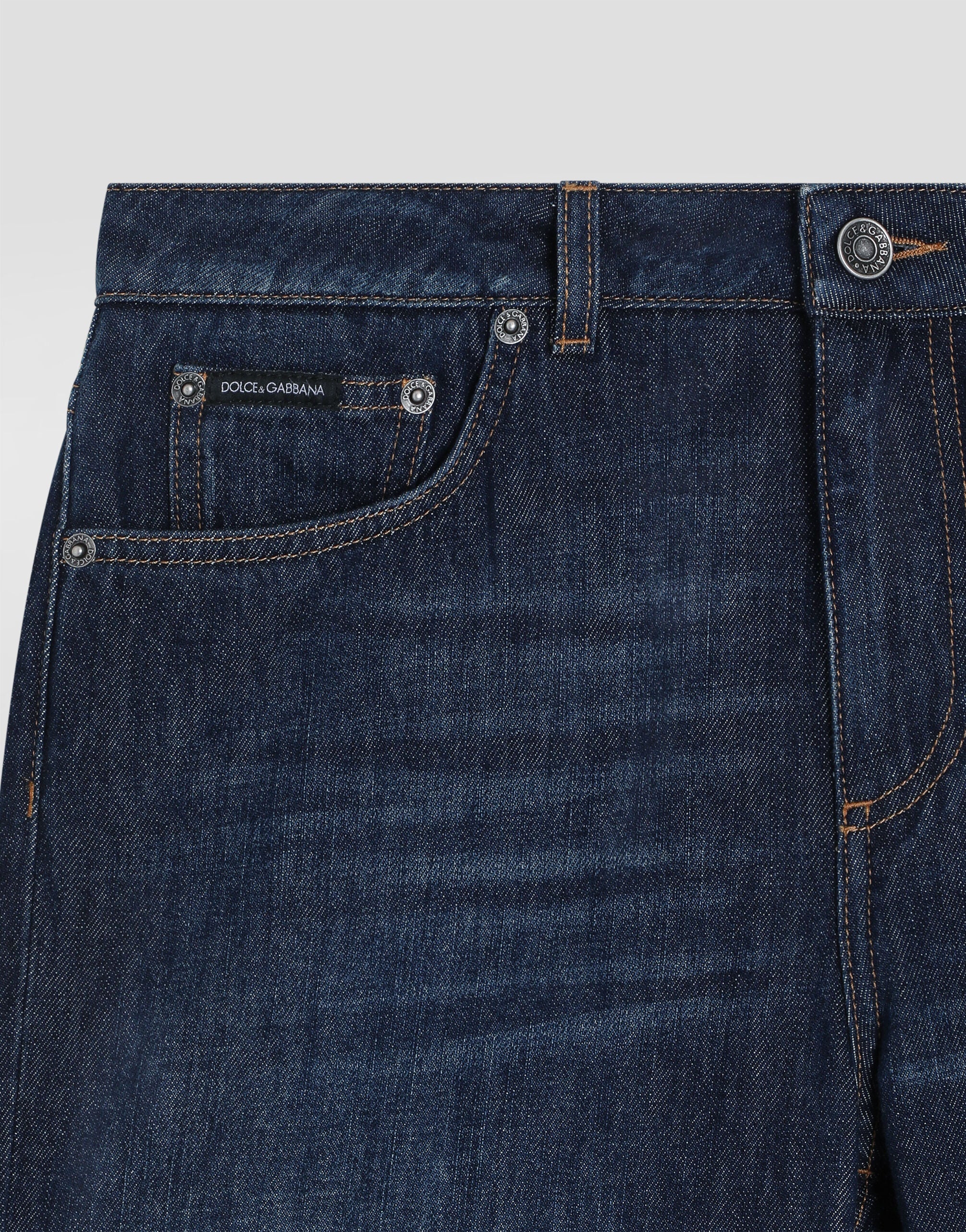 DOLCE & GABBANA Pocket denim trousers