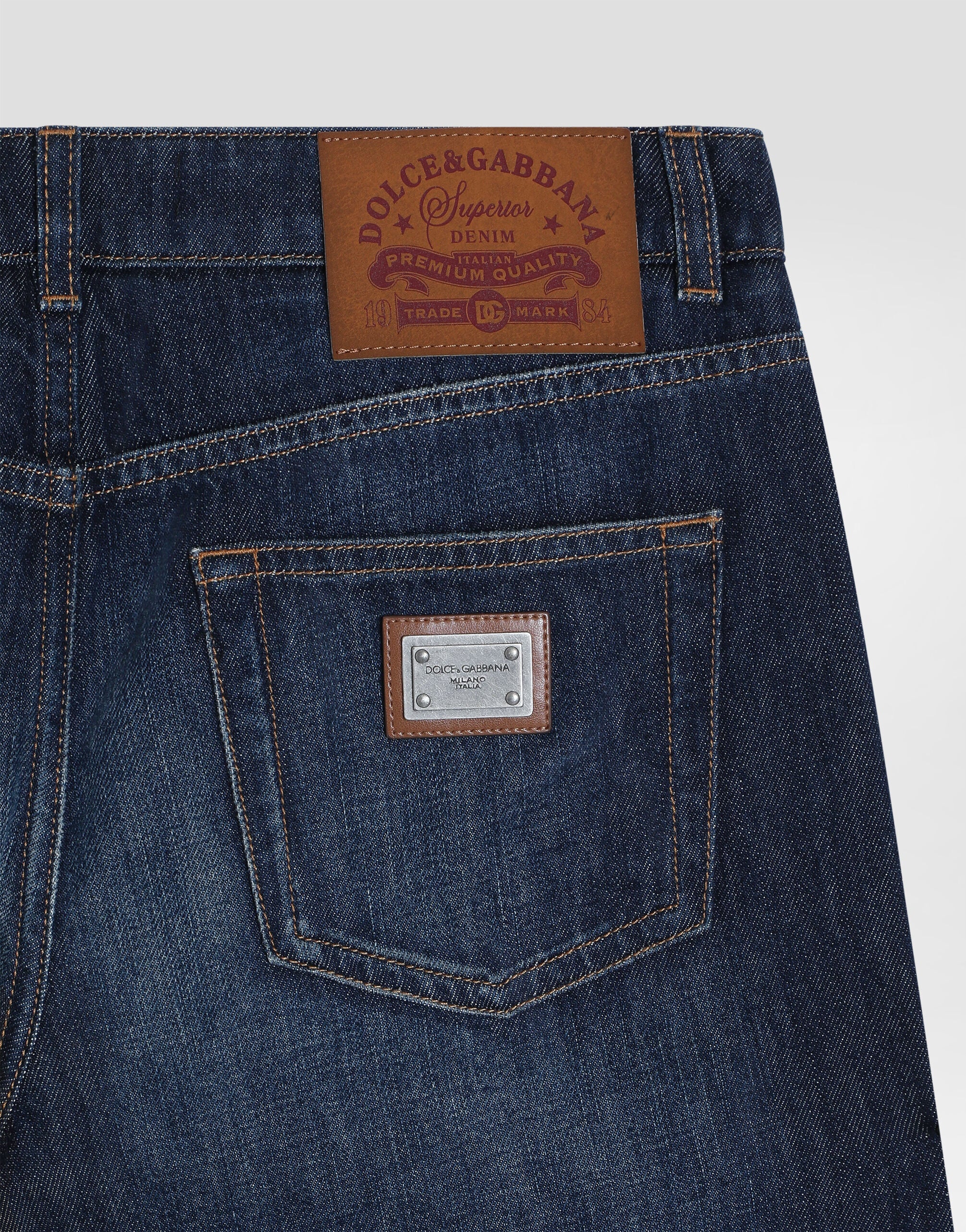 DOLCE & GABBANA Pocket denim trousers