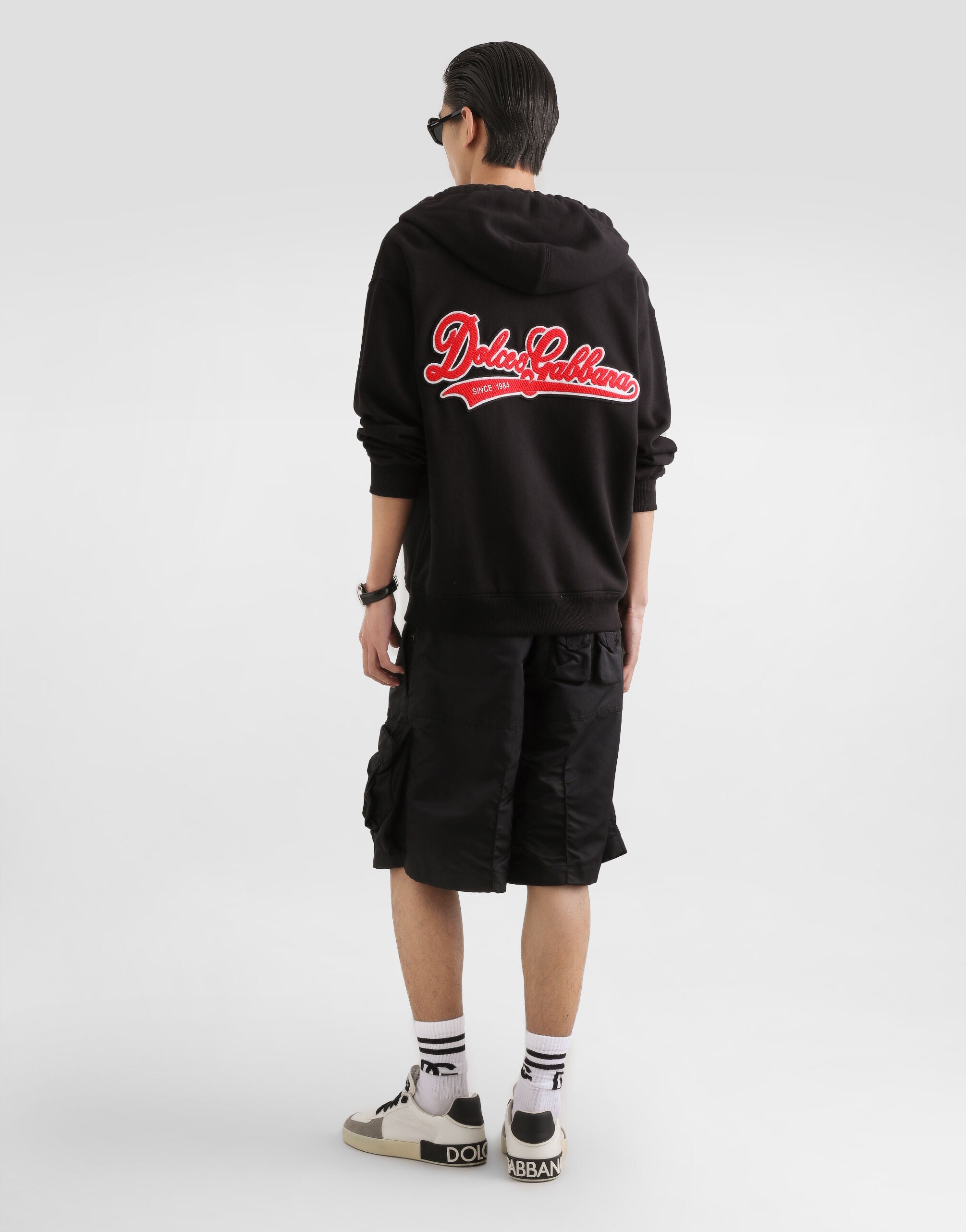 DOLCE & GABBANA Brushed hooded sweatshirt