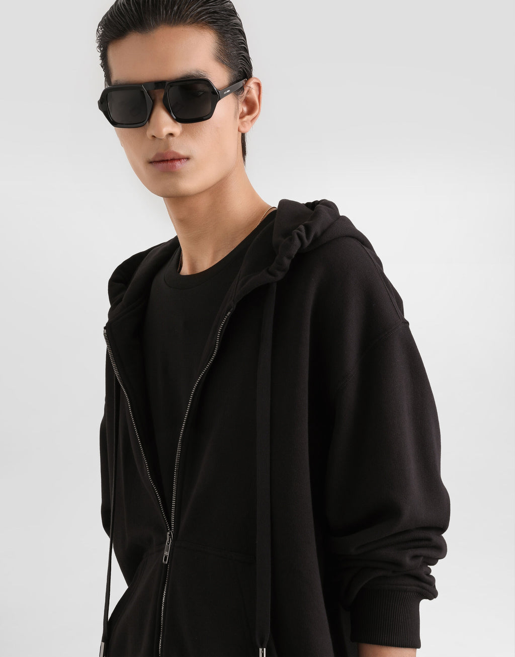 DOLCE & GABBANA Brushed hooded sweatshirt