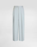 DOLCE & GABBANA Shantung viscose trousers