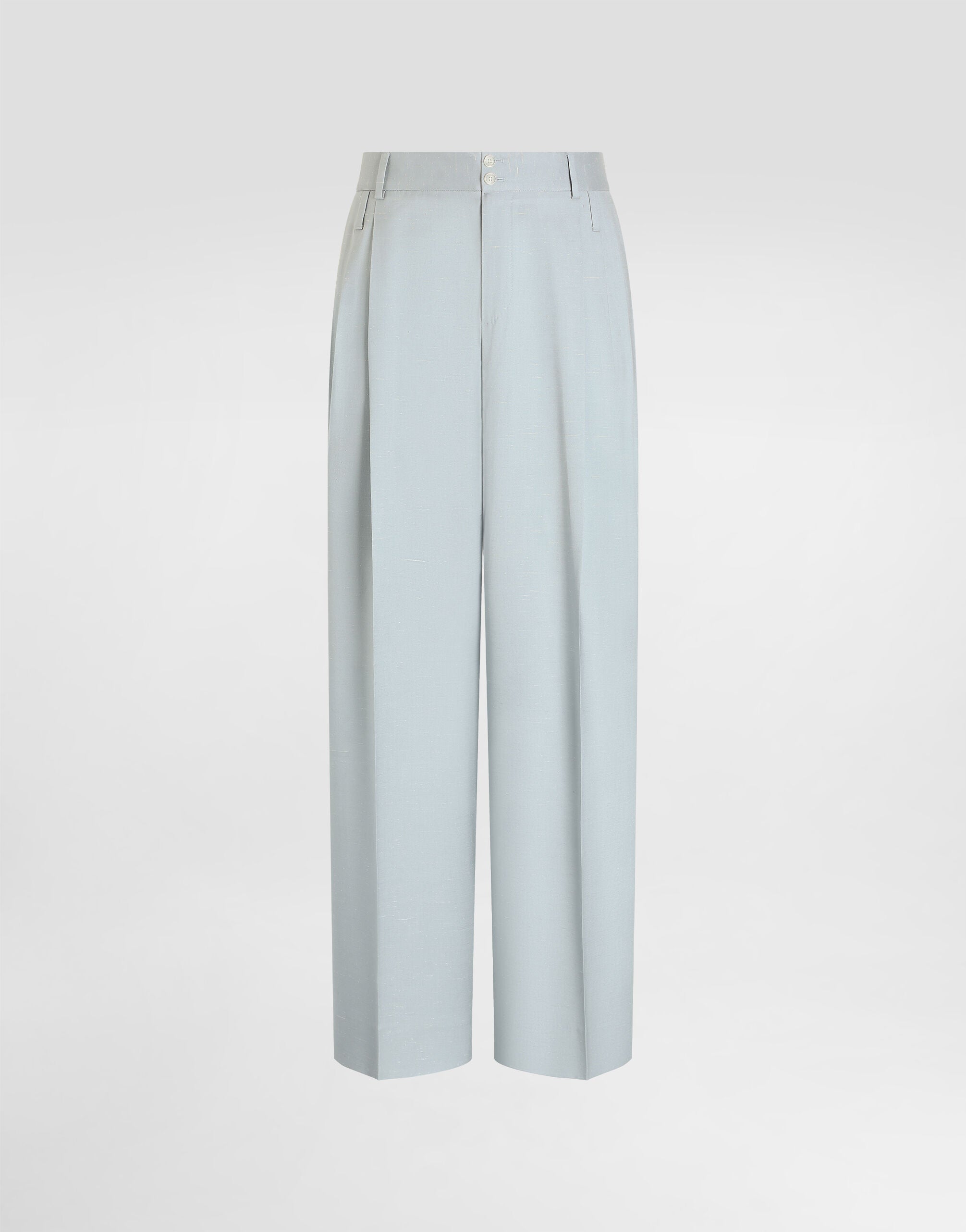 DOLCE & GABBANA Shantung viscose trousers
