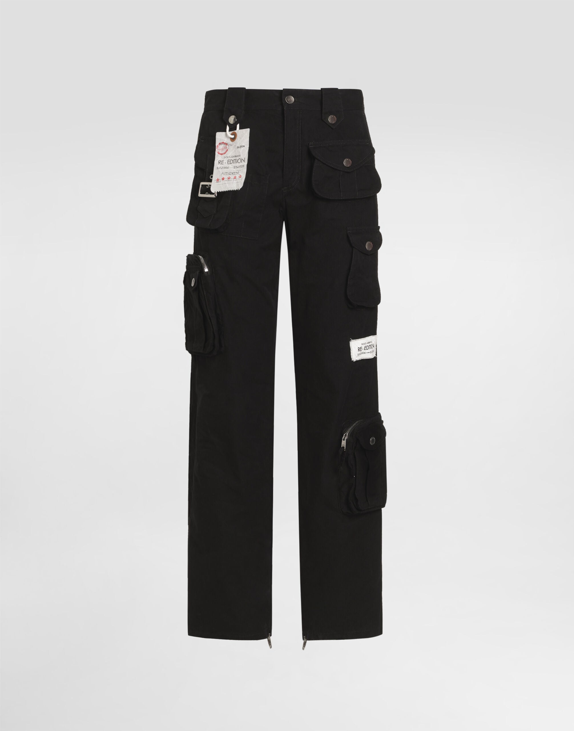 DOLCE & GABBANA Waxed faille trousers