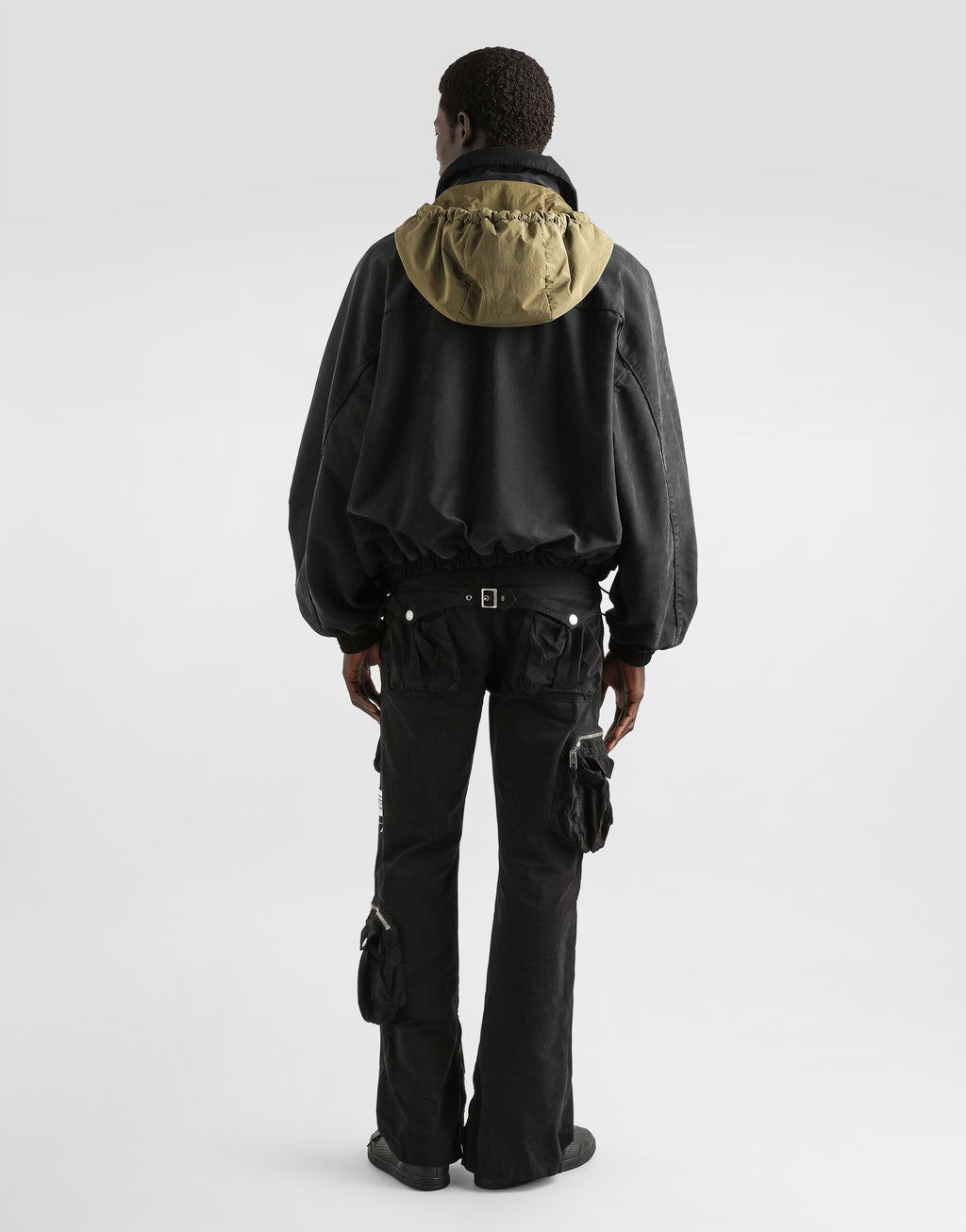 DOLCE & GABBANA Waxed faille trousers