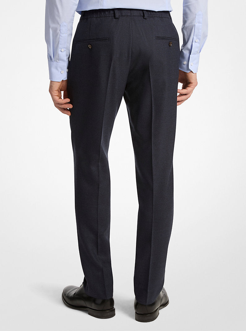 Michael Kors Mens Glen Plaid Wool Blend Suit Pants