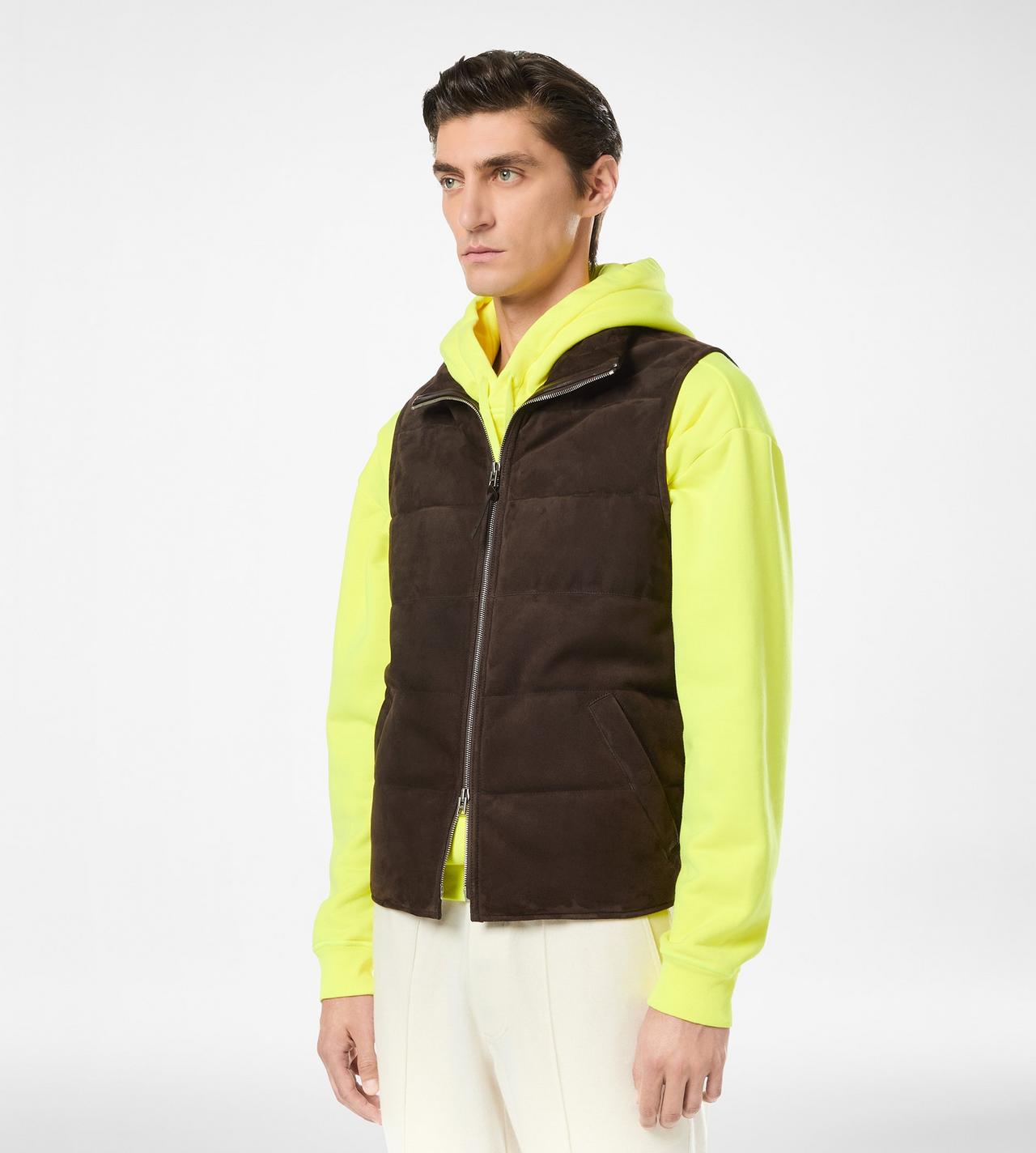 TOM FORD SUEDE LIGHT-FILL JACKET