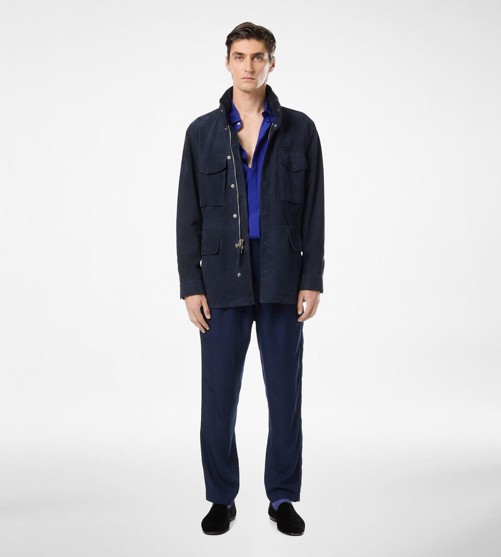 TOM FORD LIGHT SUEDE FIELD JACKET