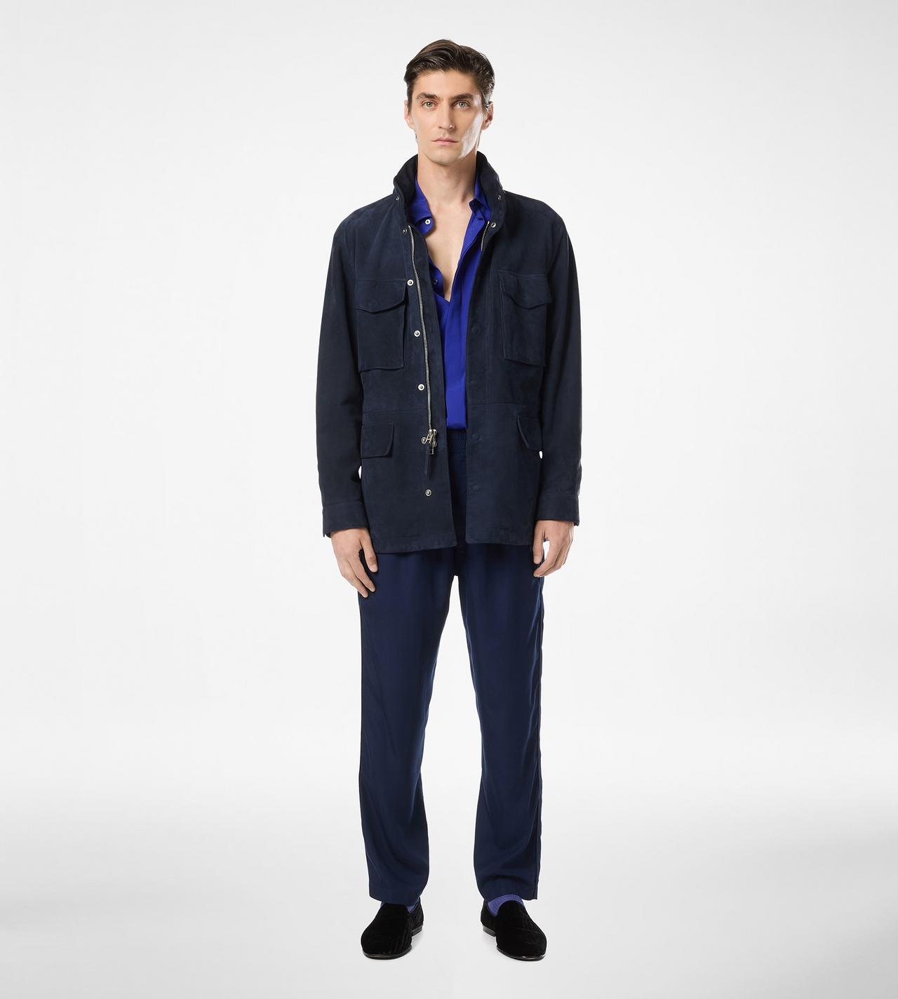TOM FORD LIGHT SUEDE FIELD JACKET