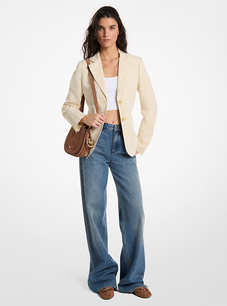 Michael Kors Linen and Cotton Blazer