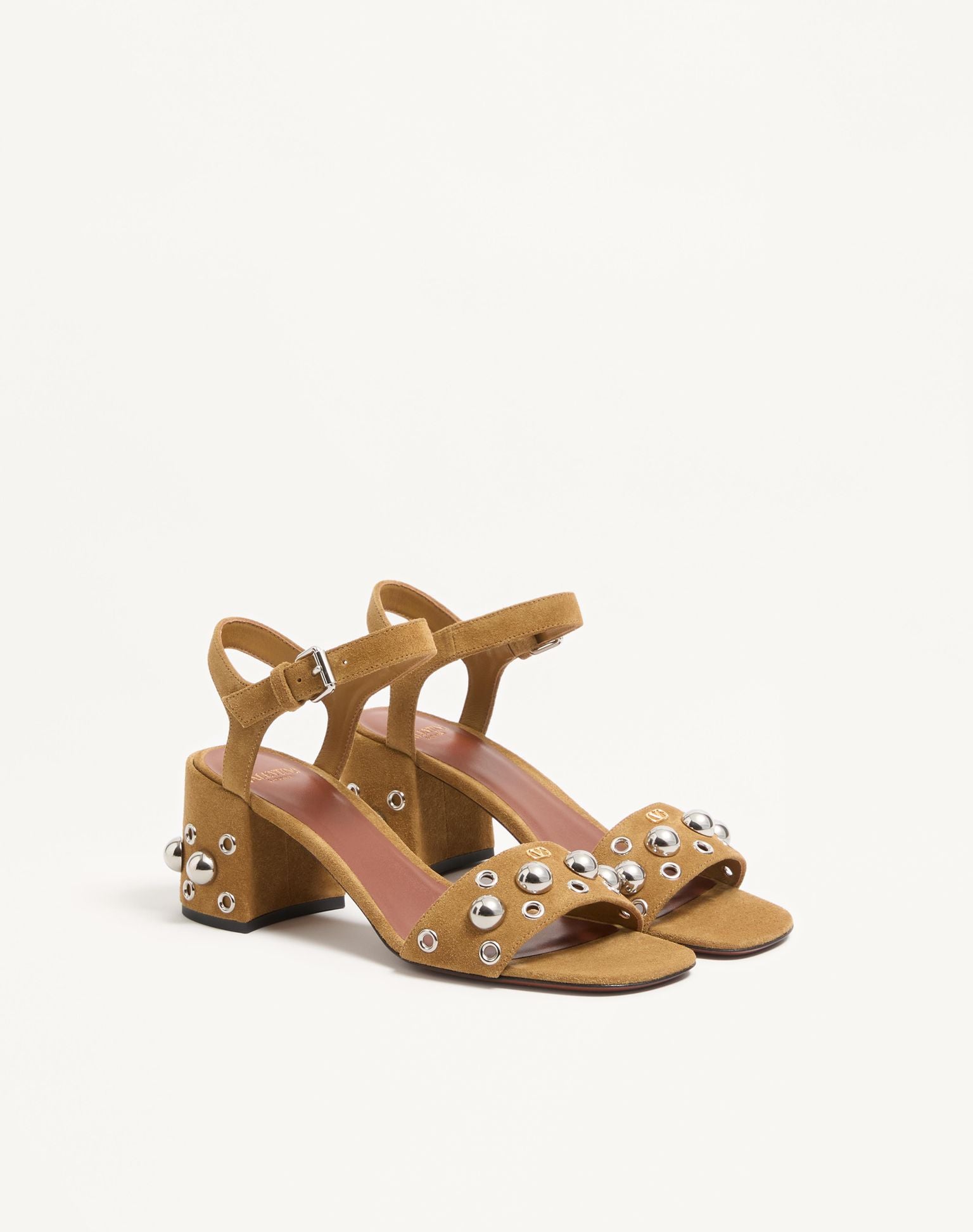 VALENTINO Nellcôte Crust Leather Sandal