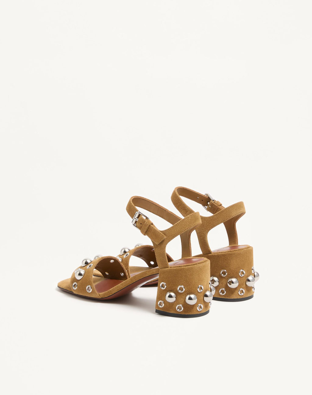 VALENTINO Nellcôte Crust Leather Sandal
