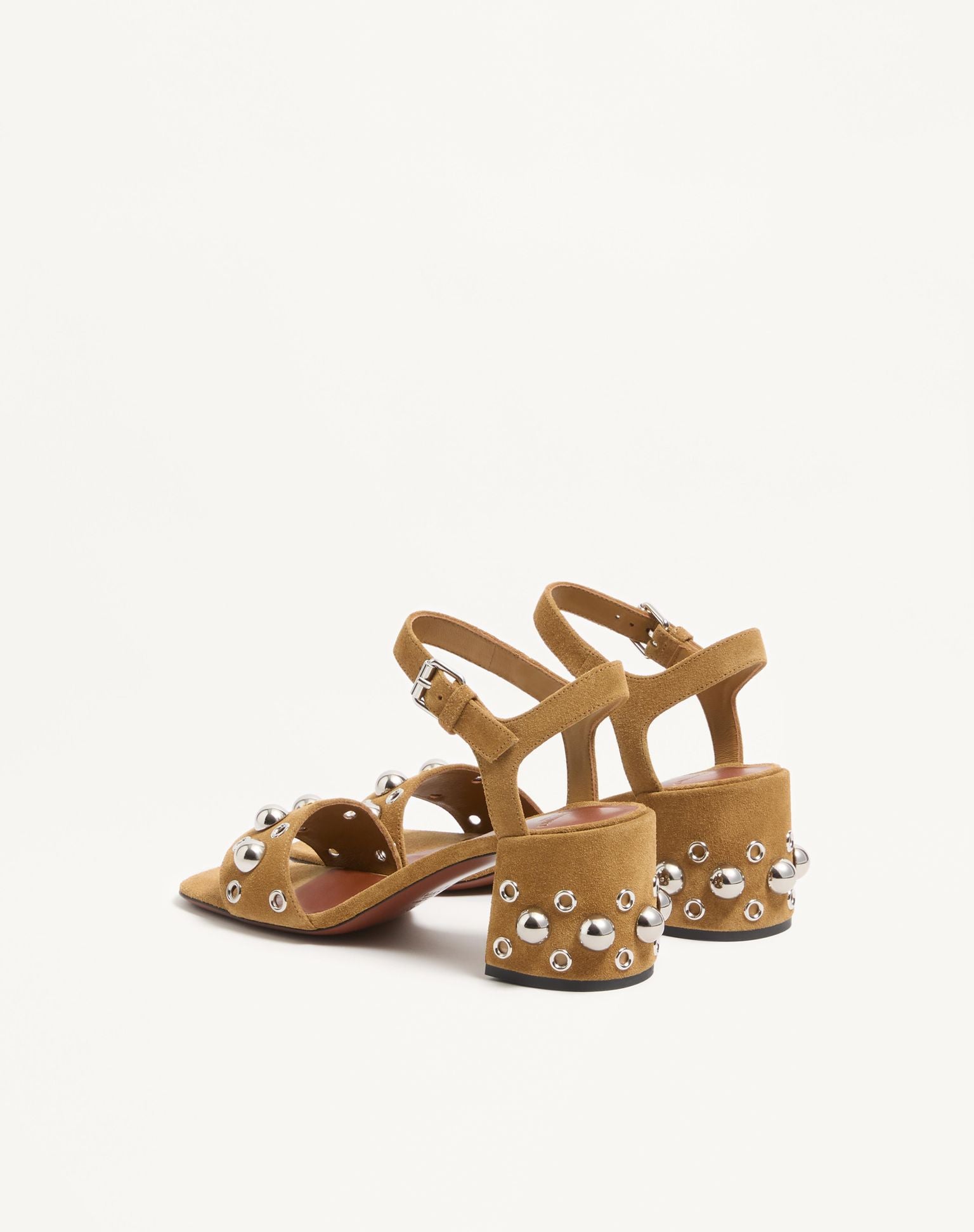 VALENTINO Nellcôte Crust Leather Sandal