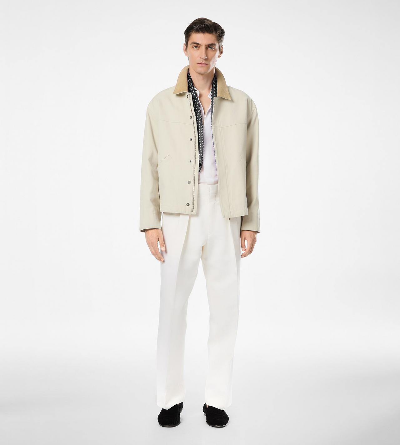 TOM FORD COTTON CANVAS WORKWEAR JACKET