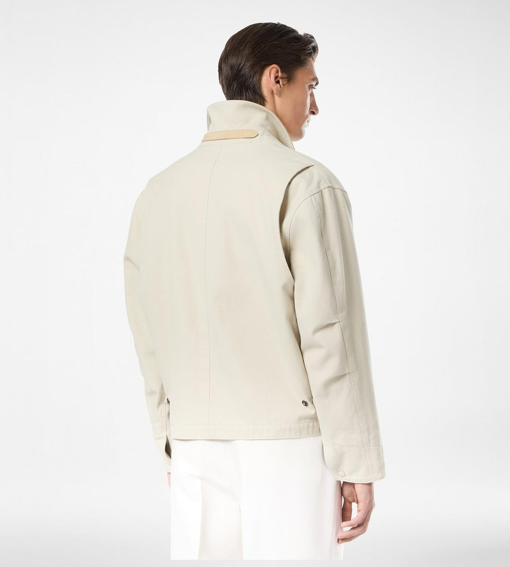 TOM FORD COTTON CANVAS WORKWEAR JACKET