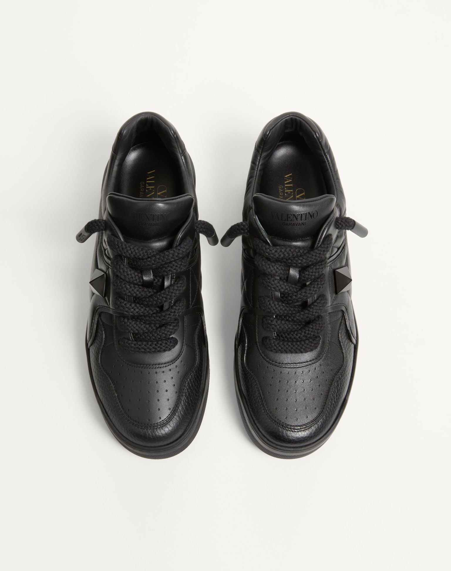 VALENTINO One Stud Xl Nappa Leather Low-Top Sneaker