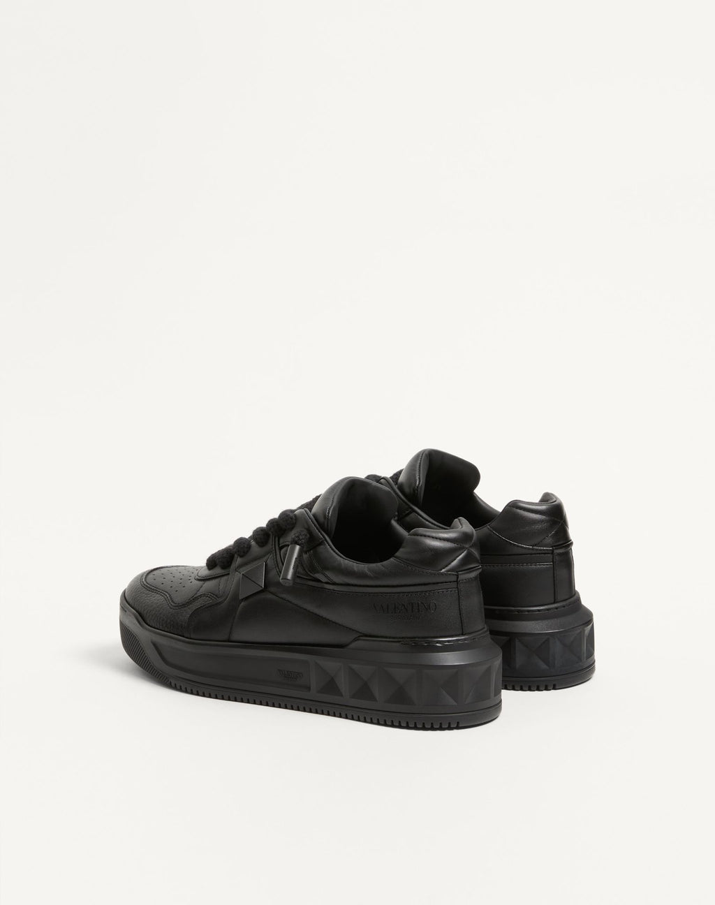 VALENTINO One Stud Xl Nappa Leather Low-Top Sneaker