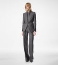 TOM FORD TAILORED DOUBLE PLEAT WIDE LEG PANTS