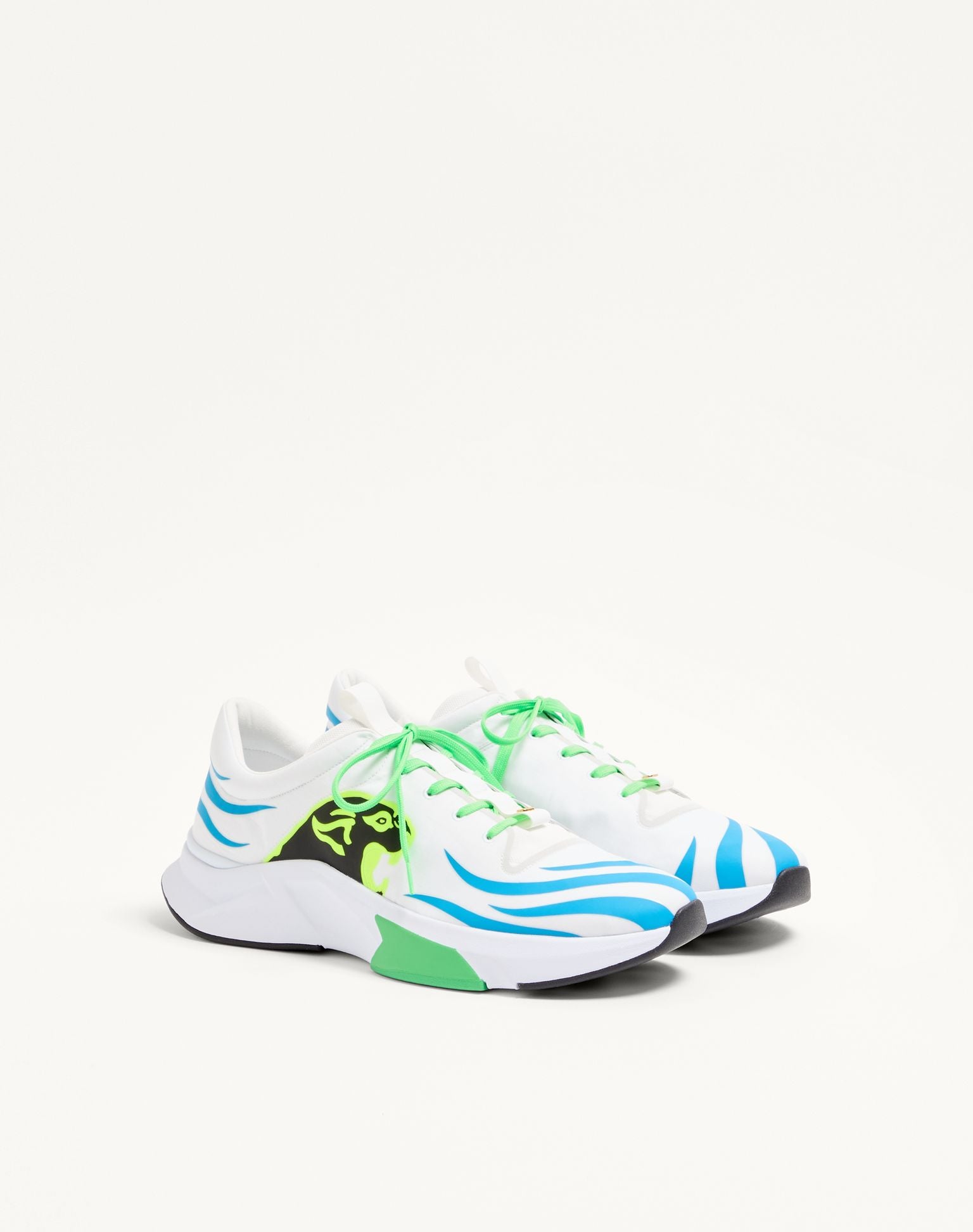 VALENTINO Panther Blaze Low-Top Sneaker in Ripstop Fabric