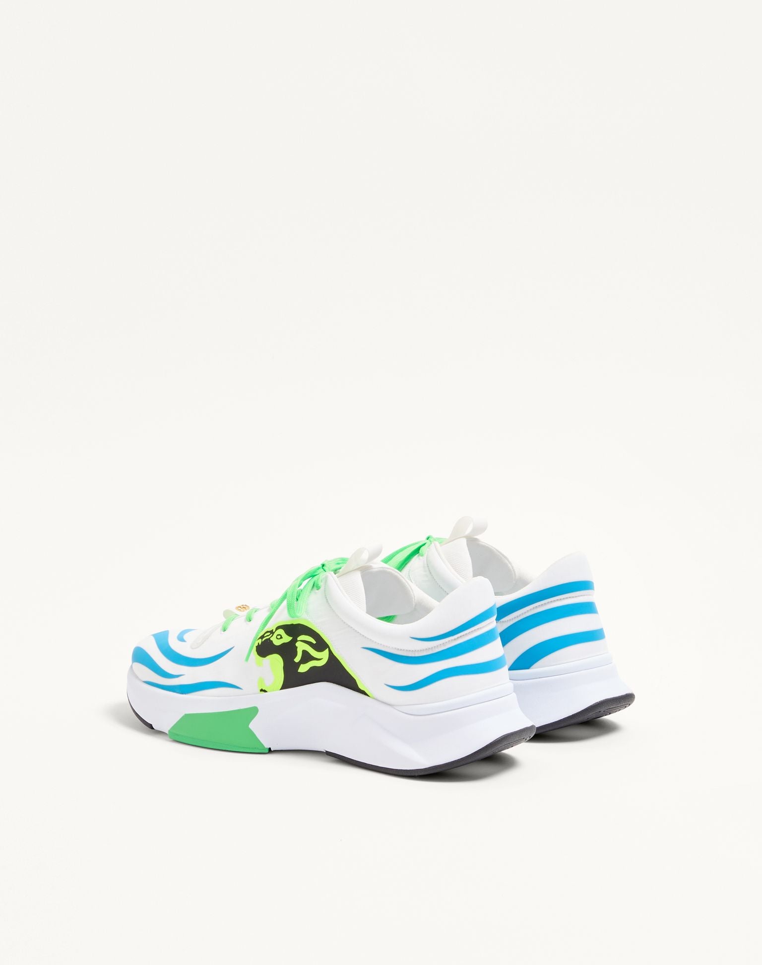 VALENTINO Panther Blaze Low-Top Sneaker in Ripstop Fabric