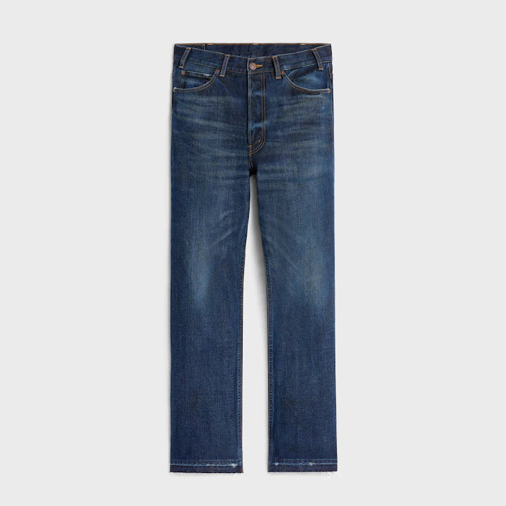 CELINE wesley jeans in indigo dark stone denim