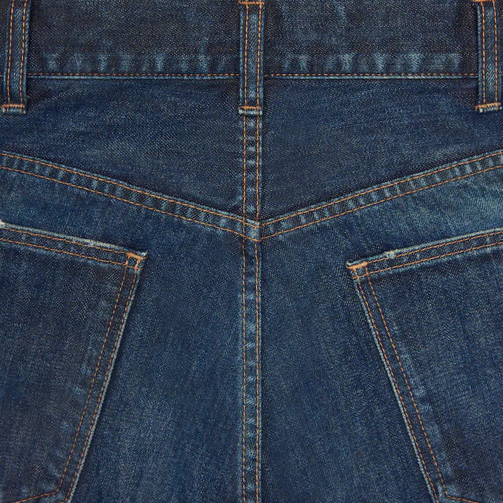 CELINE wesley jeans in indigo dark stone denim