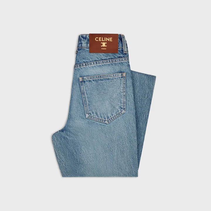 CELINE FLARE JEANS 001 IN DENIM