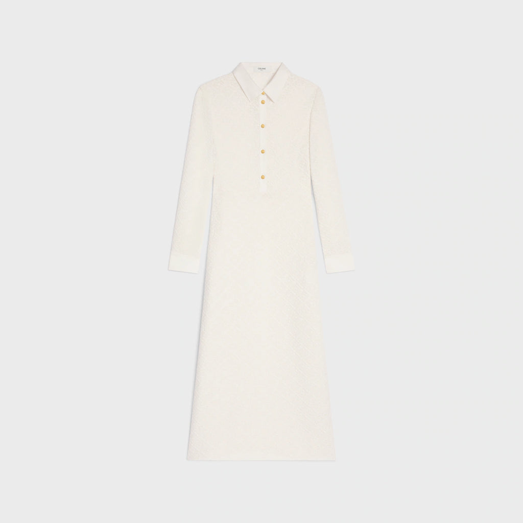 CELINE dress IN TRICOTINE wool