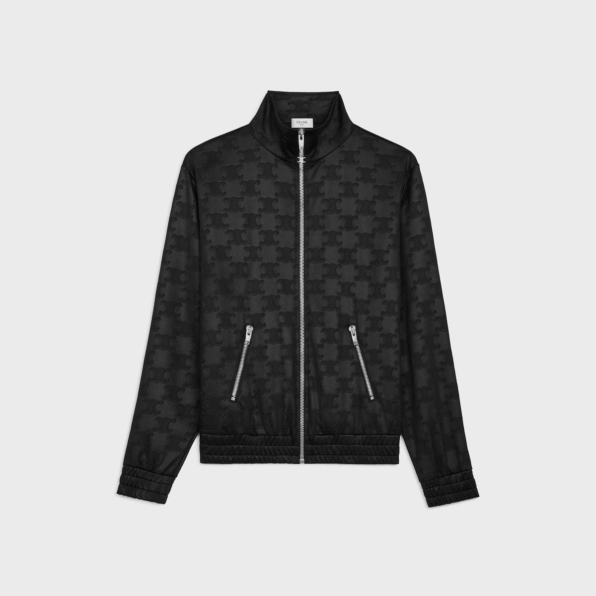 CELINE tracksuit jacket in triomphe jersey