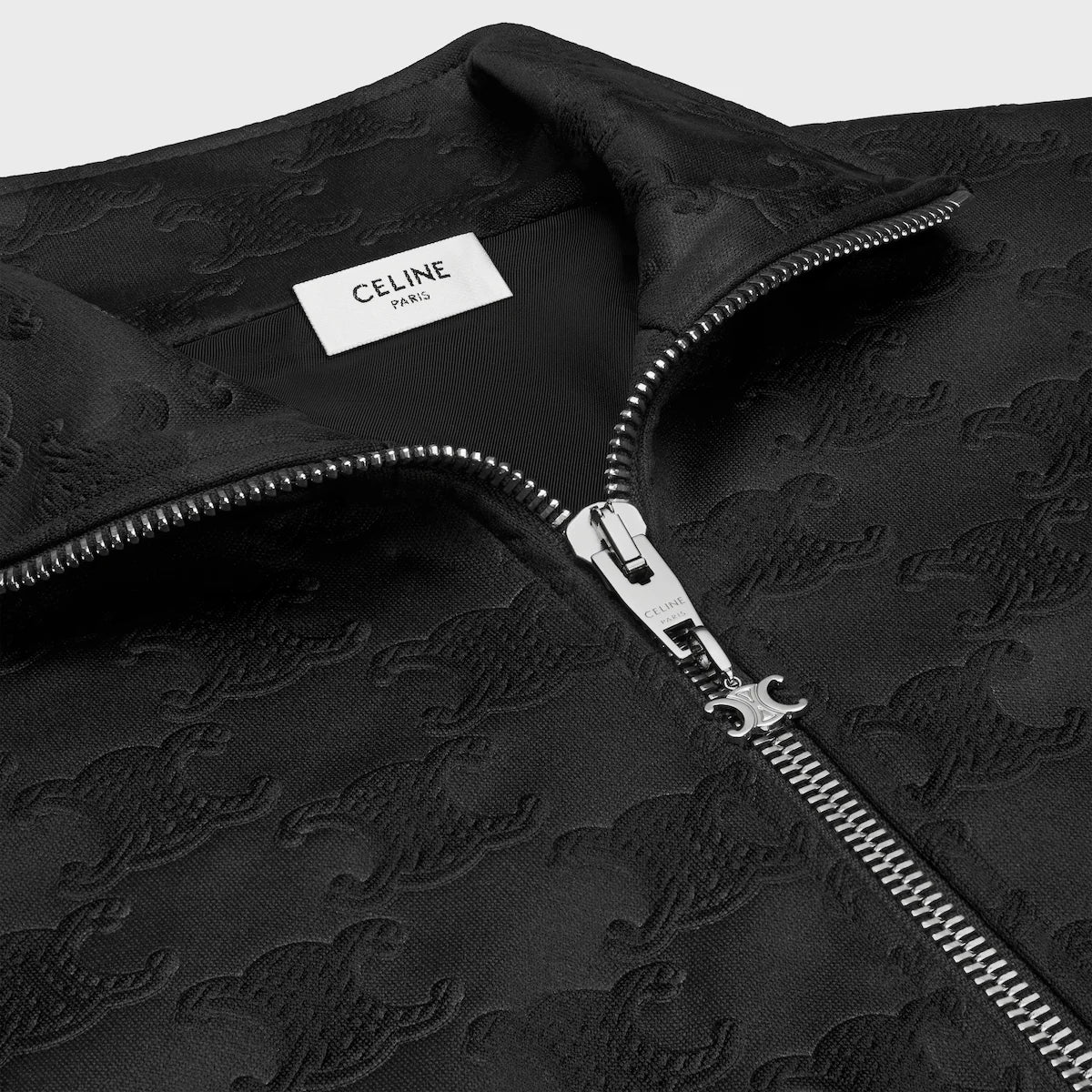 CELINE tracksuit jacket in triomphe jersey