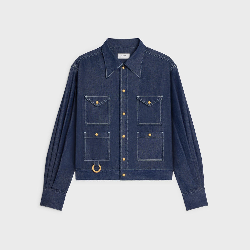CELINE shirt IN COTTON DENIM