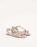 VALENTINO Rockstud Flat Rubber Sandal