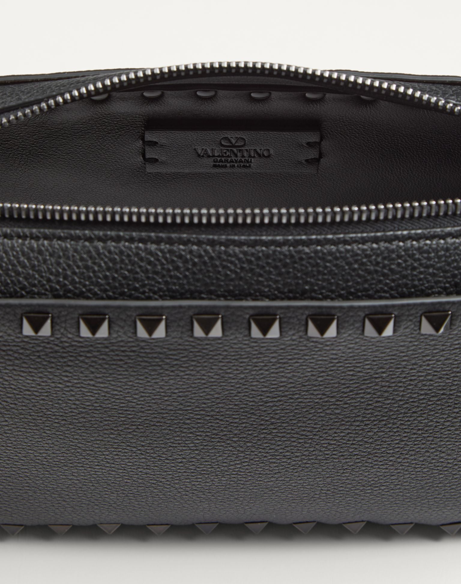 VALENTINO Rockstud Grainy Calfskin Crossbody Bag