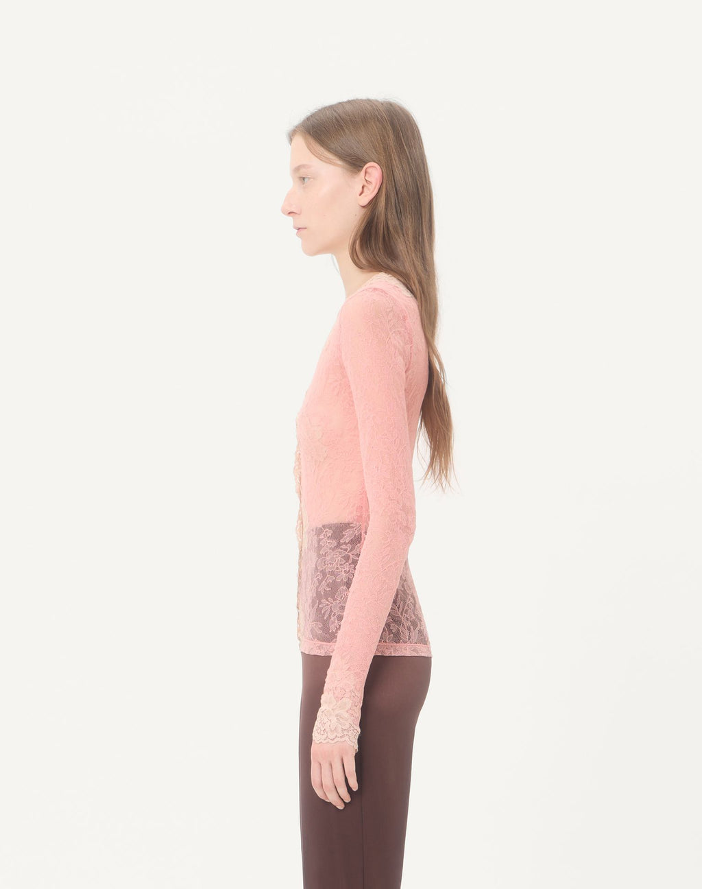VALENTINO Stretch Lace Cardigan