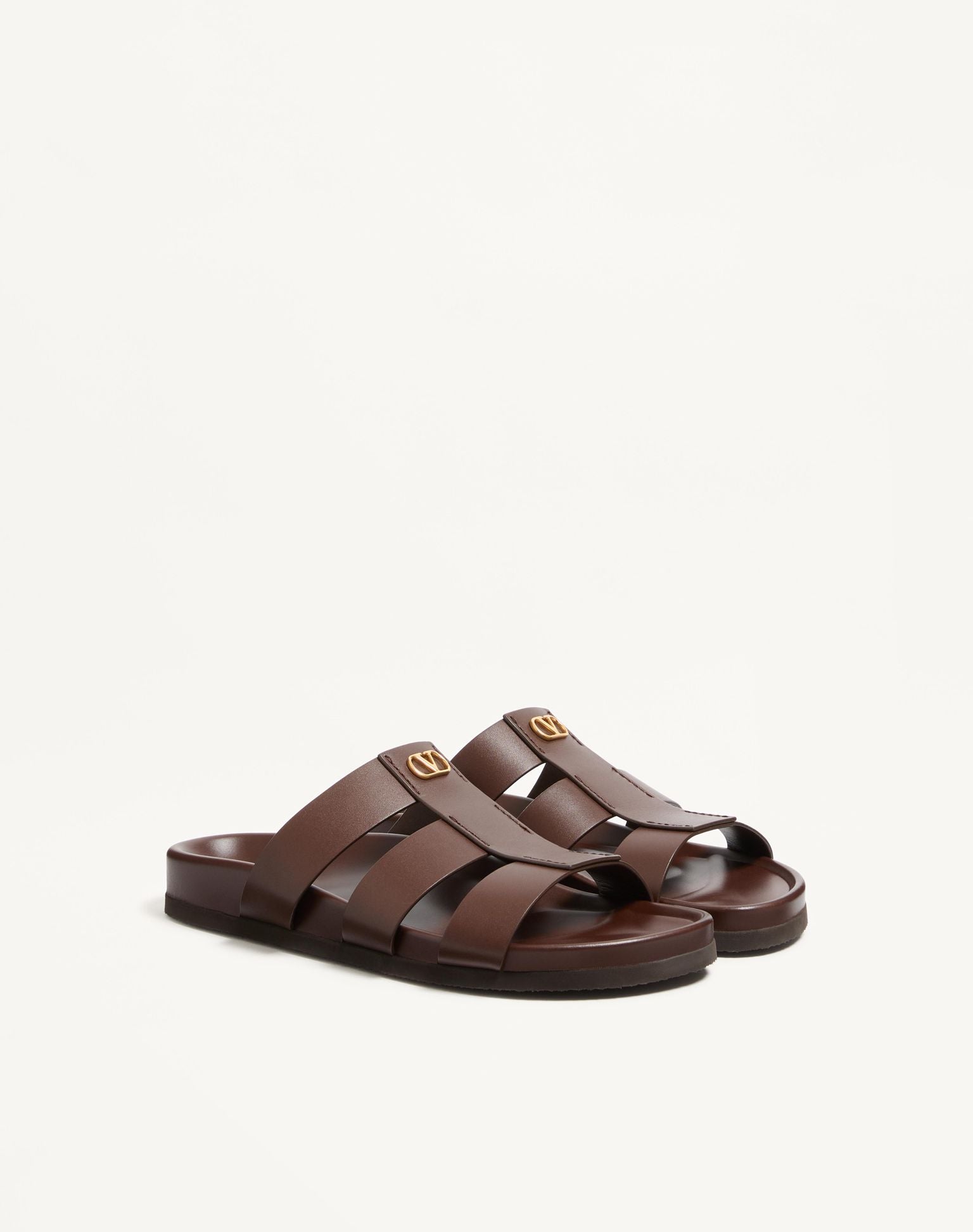 VALENTINO Studshield Slide Sandal